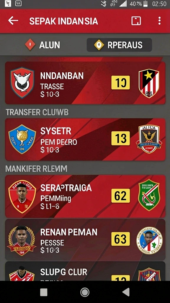 Tangkapan layar dari pertempuran seru.