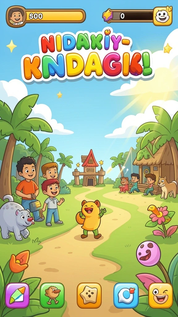 Gameplay yang seru dengan banyak tantangan menarik.