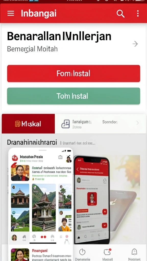 Antarmuka yang menarik dan mudah dinavigasi.