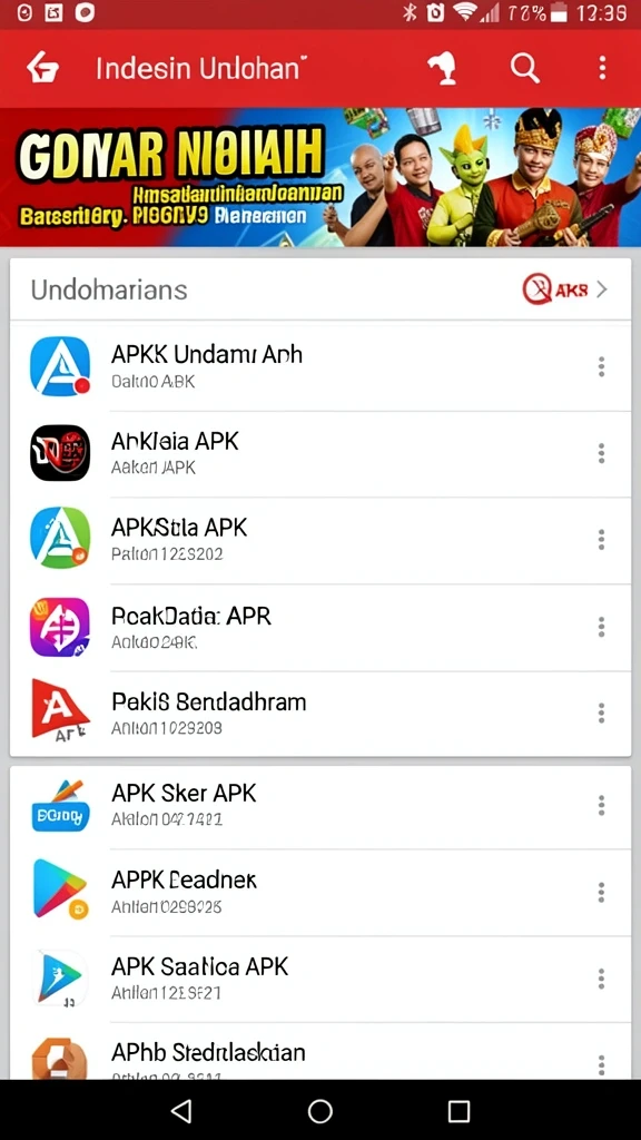 Tampilan antarmuka yang intuitif dan menarik.