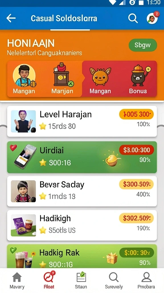 Mode multiplayer yang seru dan menantang.