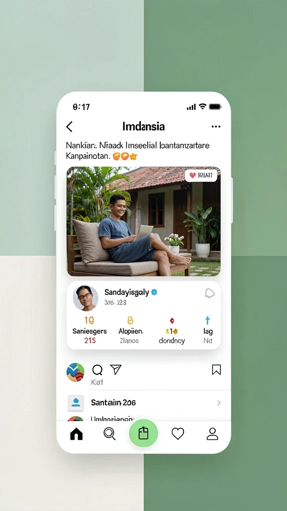 Tampilan antarmuka yang ramah pengguna.