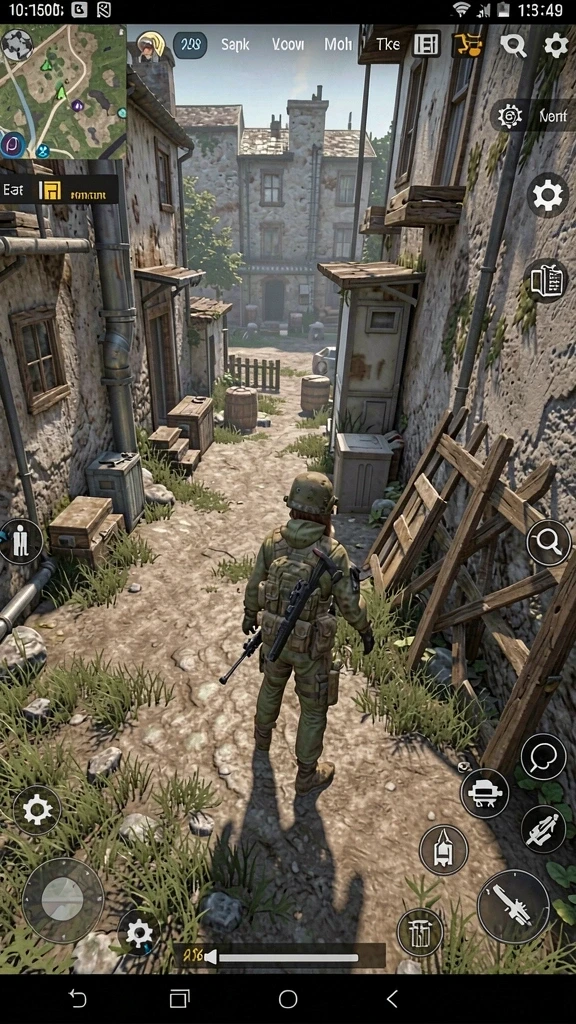 Antarmuka multiplayer yang interaktif dan kompetitif.