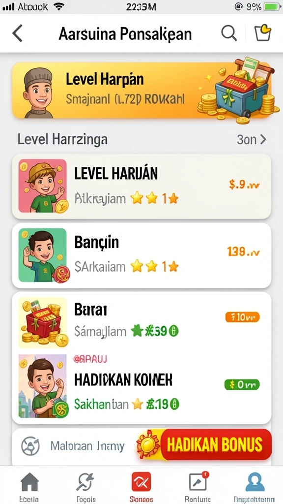 Misi menantang yang menunggu untuk diselesaikan.