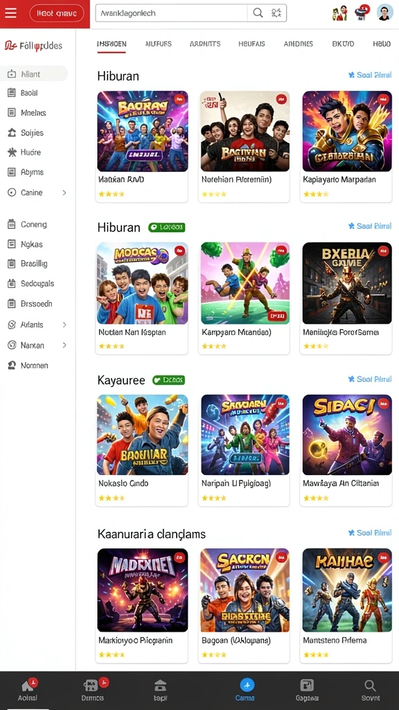 Mode permainan yang bervariasi dan menarik.