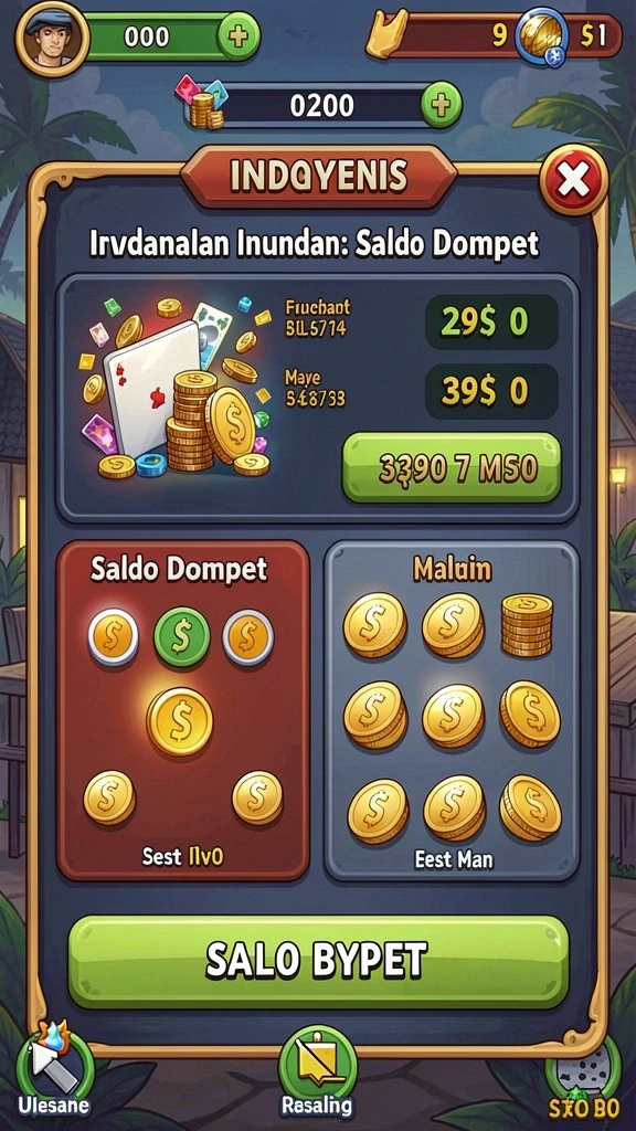 Sistem reward yang memotivasi pemain.