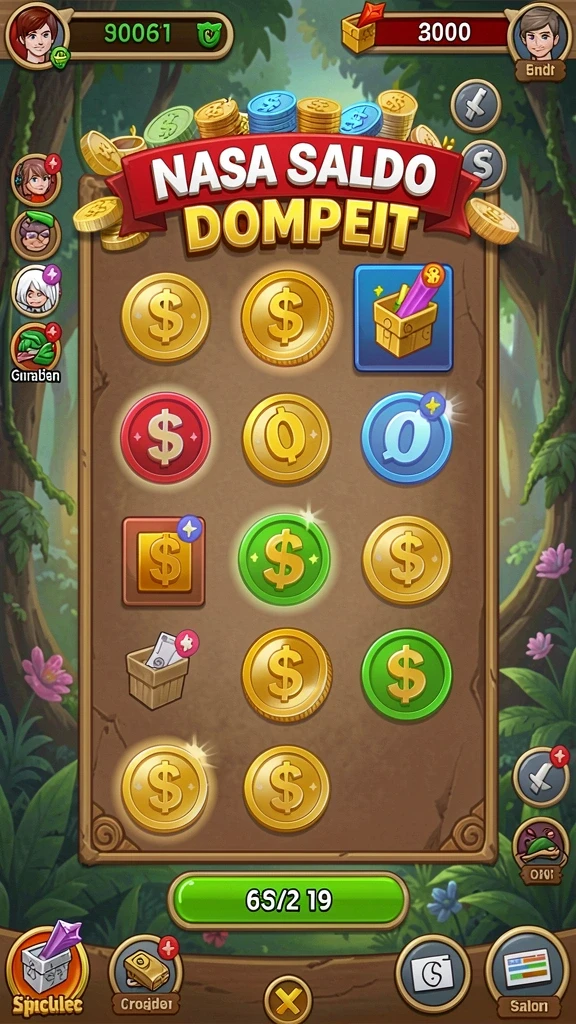 Tampilan menu utama yang menarik dan intuitif.