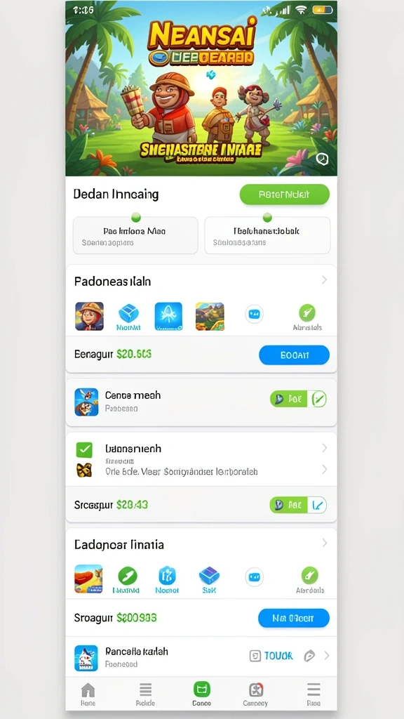 Beragam tema permainan slot yang menghibur.