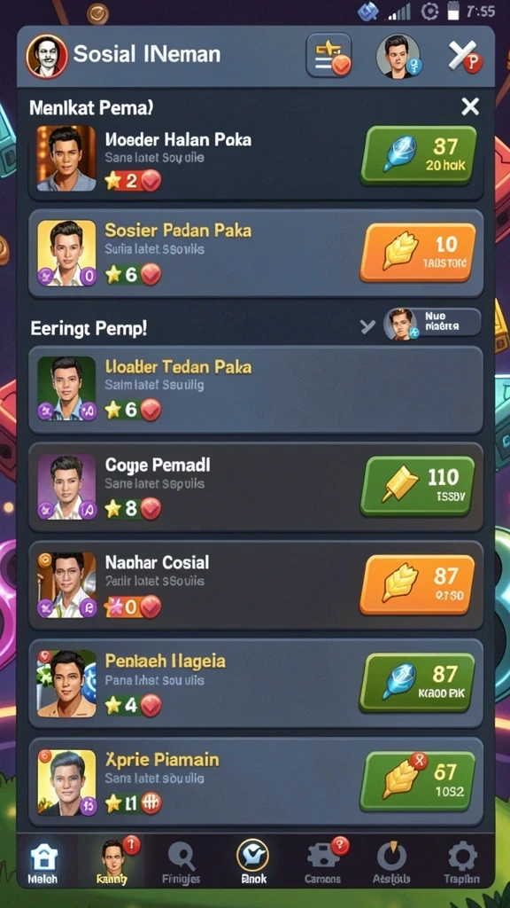 Karakter unik dan segala item yang bisa diupgrade.
