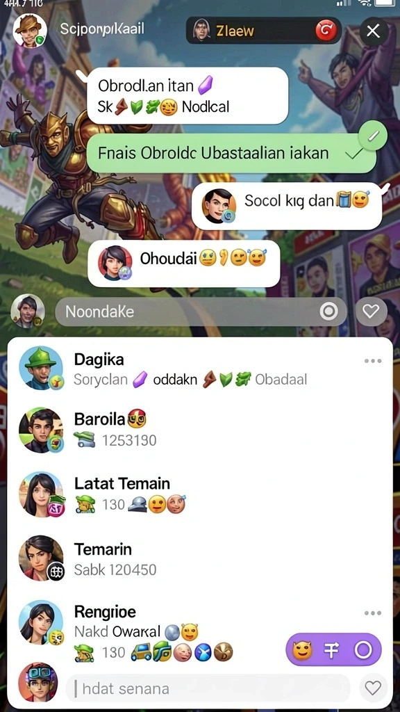 Tampilan antarmuka yang menarik dan modern.