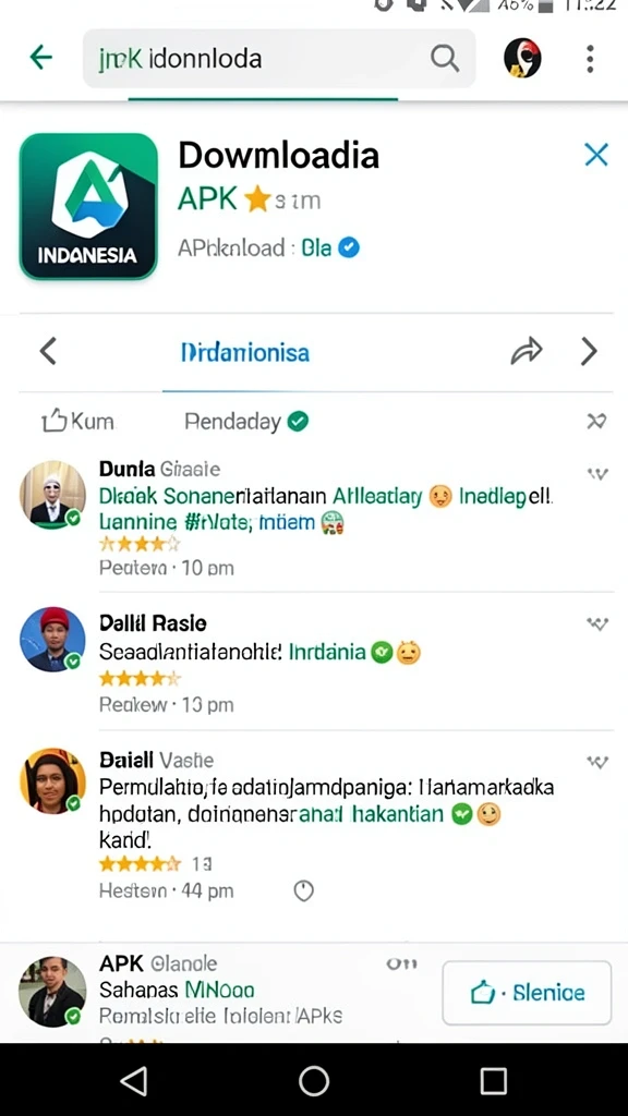 Tampilan menu utama yang sederhana dan intuitif.