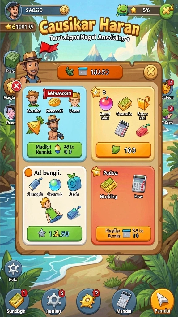 Screenshot menampilkan karakter dalam aksi petualangan penuh tantangan.