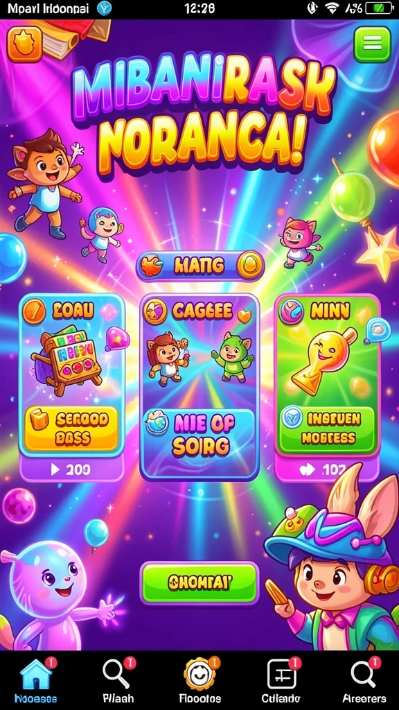 Tampilan antarmuka NAGITABET yang menarik dan intuitif.