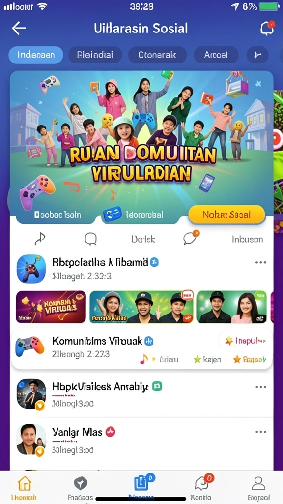 Contoh gameplay yang seru dan menantang.
