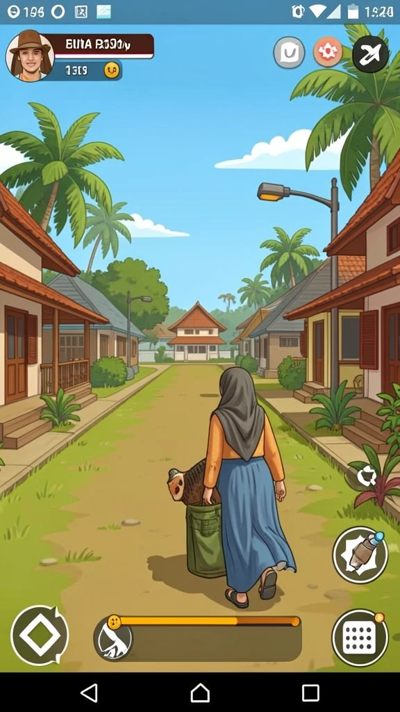 Level yang dirancang menantang dan menarik.