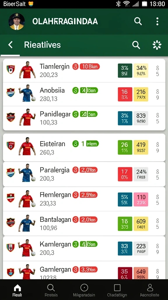 Tampilan awal yang menarik dan penuh warna.