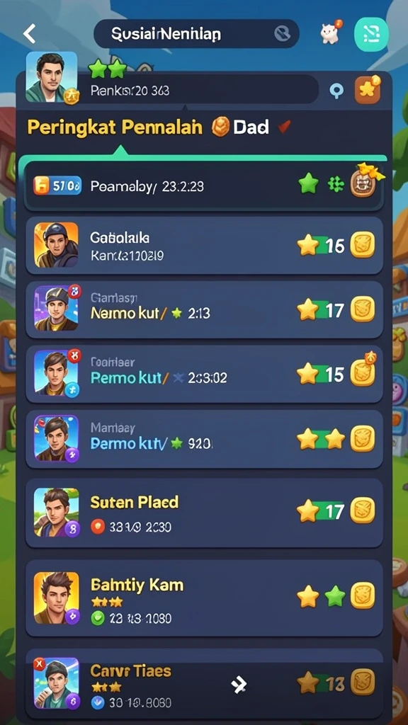 Menampilkan mode kompetisi yang baru.