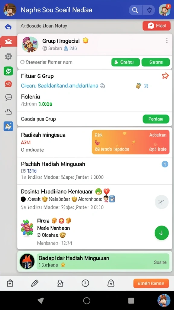 Komunitas aktif yang selalu berdiskusi dan berbagi.