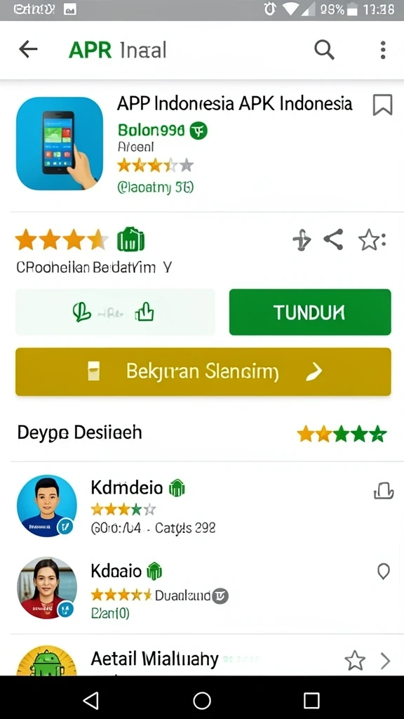 Tampilan antarmuka yang menarik dan user-friendly.