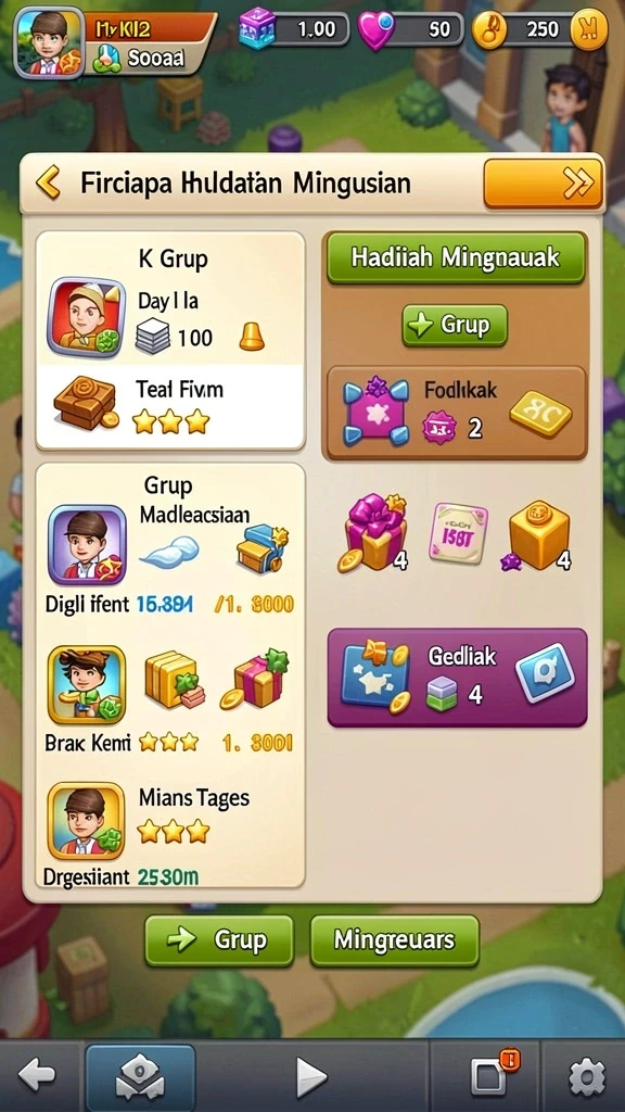 Level yang menantang dan mengasyikkan.