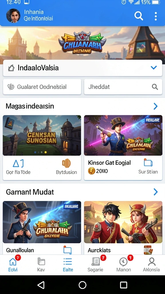 Tampilan antarmuka yang modern dan ramah pengguna.