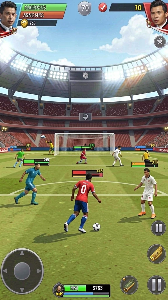 Salah satu level yang menantang dan penuh aksi.