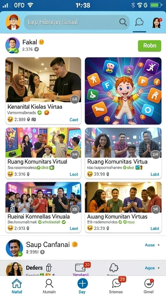 Tampilan antarmuka yang menarik dan mudah digunakan.