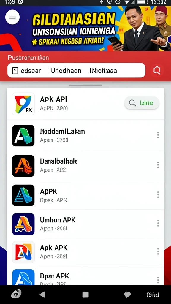 Tampilan antarmuka yang intuitif dan menarik.