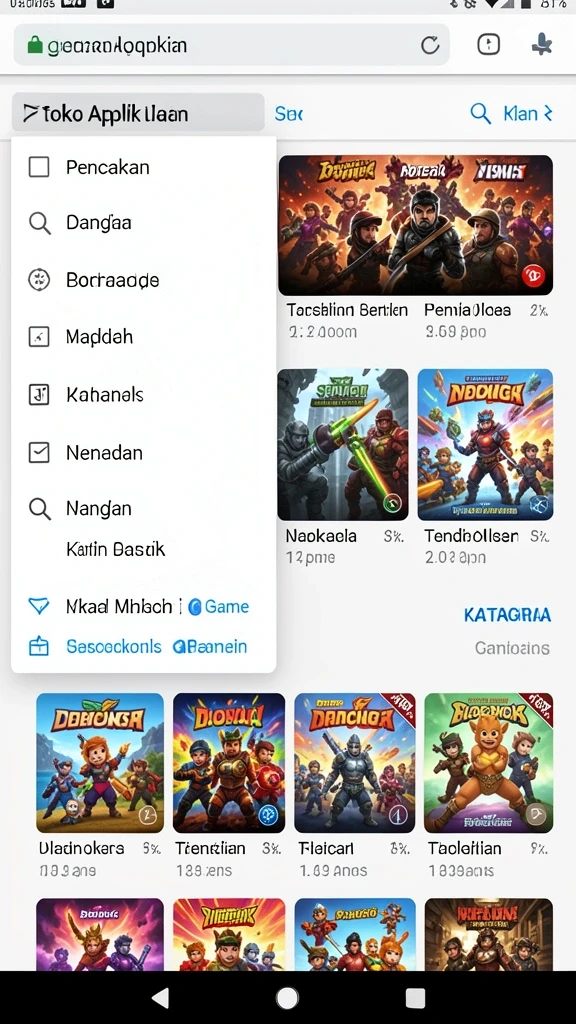 Mode permainan yang beragam dan mengasyikkan.