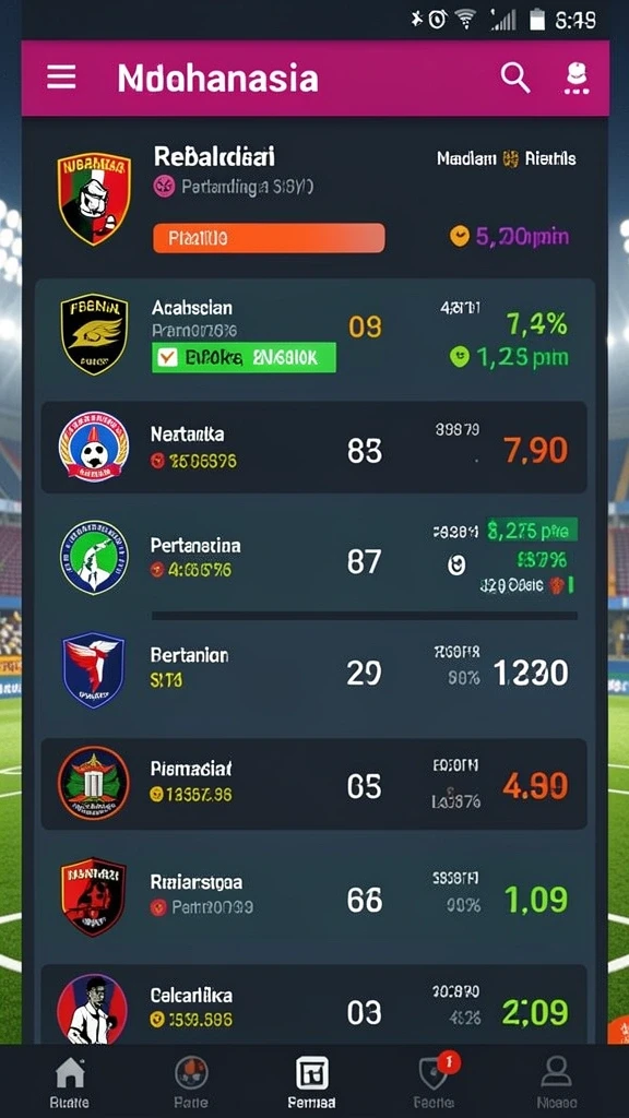 Tampilan antarmuka yang intuitif dan menarik.